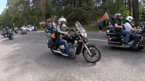 Brest Bike Fest Internation 2019 колонна с Орленка. Часть 1
