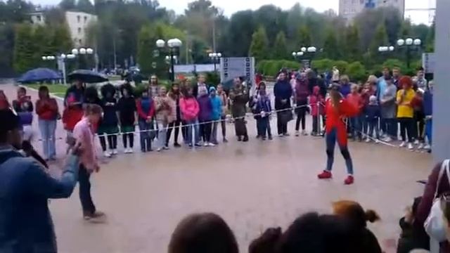 Батл века: Анна (Школа танцев Позитив) и Натали (тоже какая то школа), Чехов, 17.9.17
