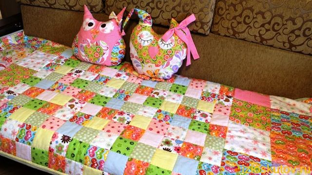Шедевры лоскутного шитья детские одеяла