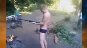 ПРИКОЛЫ. ДЕБИЛЫ С ОРУЖИЕМ =)