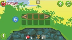 99999 КРАСНЫХ ШАРИКОВ в BAD PIGGIES - в игре Красный Шар и его Машинка Строим с Спуди - Red Ball 4