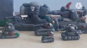 Все серии второго сезона - мультики про танки из пластилина