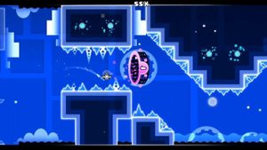 Прохождение (14) уровня "Clubstep" - Geometry Dash + (All coins)