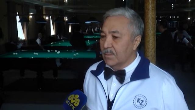 Петропавлда бильярдтан ардагерлер арасында республикалық турнир өтті