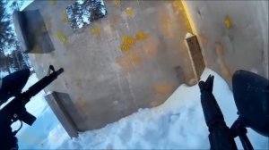 Двойной пейнтбольный Удар!   Разбор перестрелки по кадрам