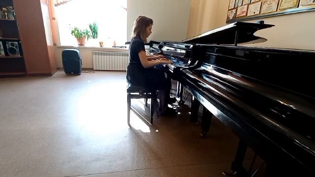 В. Гаврилин " Тарантелла" из балета "Анюта" исп. Иванова Дарья 12л Александрова Алиса 13л смотреть онлайн