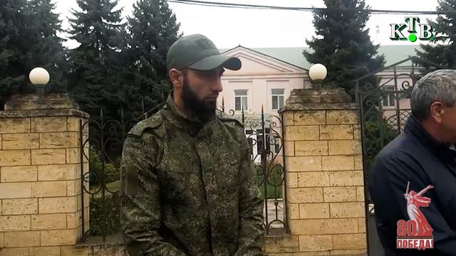 Посылка солдату из Сулейман-Стальского района.