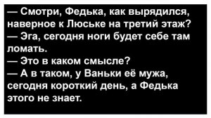 Про девушку и двух мужиков застрявших в лифте...  Анекдоты ТОП!