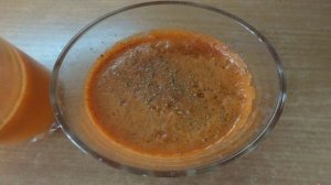 Дынно-морковное сорбе на скорую руку