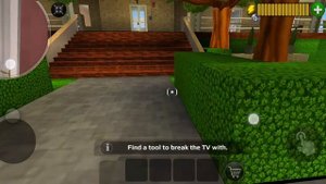 злой учитель 3D третий уровень телевизор