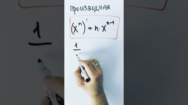 Что такое производная