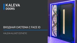 Входная система с FaceID Kaleva Aluvet Esthetic