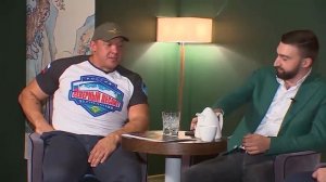 Емельяненко и Кокляев перед боем (шутка)