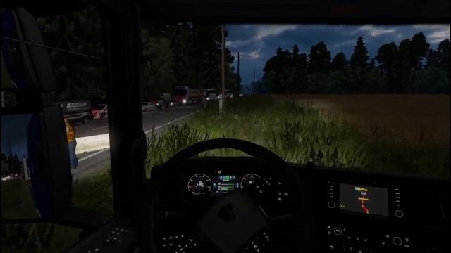 Ets2 Суровая Россия R25,Поездка в ущерб!  Приколюха в конце видео.