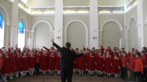 Хор школы 1747 г. Москвы. 11 Международный конкурс "Северная кантата" г. Санкт-Петербург