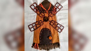 Вышивка "Мельница" #вышивка #рукоделие