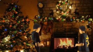 и падал снег