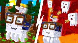 МАЙНКРАФТ НО Я НАШЕЛ ВЕСЕЛОГО ГАСТА И ПОЛЕТАЛ НА НЕМ. I Файт