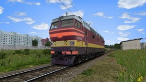 грузовой поезд в Майнкрафт