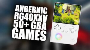 Лучшая ретро-портативка для GBA｜ Anbernic RG4OXX V