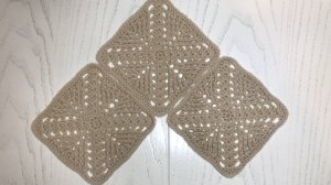 "Текстурный Квадрат"  — Рельефный Квадратный Мотив Крючком | Пошаговый Мастер-Класс Для Пледа