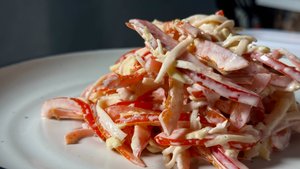 ПОПУЛЯРНЫЙ Салат КРАСНОЕ МОРЕ