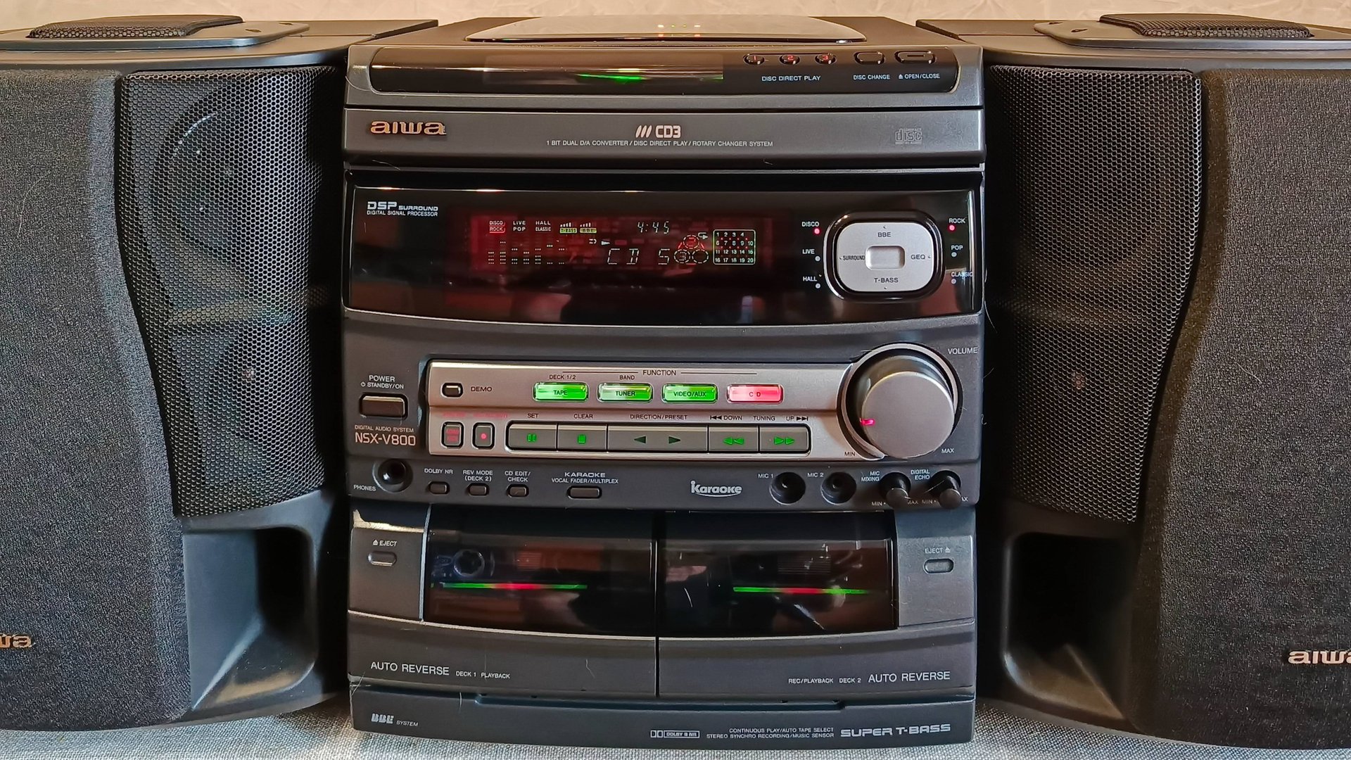 AIWA NSX-V800 смотреть онлайн