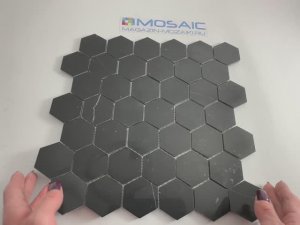 Мозаика HEXAGON NERO MARQUINA
