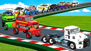 Машинки летают и прыгают! Развивающие мультики Машины помощники. Мультфильмы про машинки