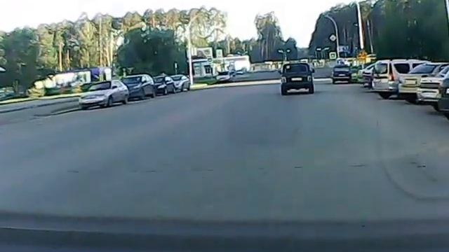 лось в заречном( первый раз за рулём)нива 555