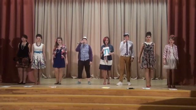 Агитбригада "Краски Жизни" (Стиляги) ГБОУ СОШ 814 смотреть онлайн