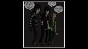 Приключения Джеффа комикс Creepypasta ПОЛНОСТЬЮ 1 ГЛАВА