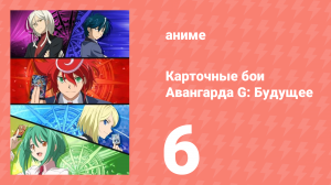 Карточные бои Авангарда G: Будущее 6 серия (аниме-сериал, 2016)