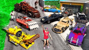 Угнал секретные Зомби машины в ГТА 5 Онлайн! (GTA 5 Online)