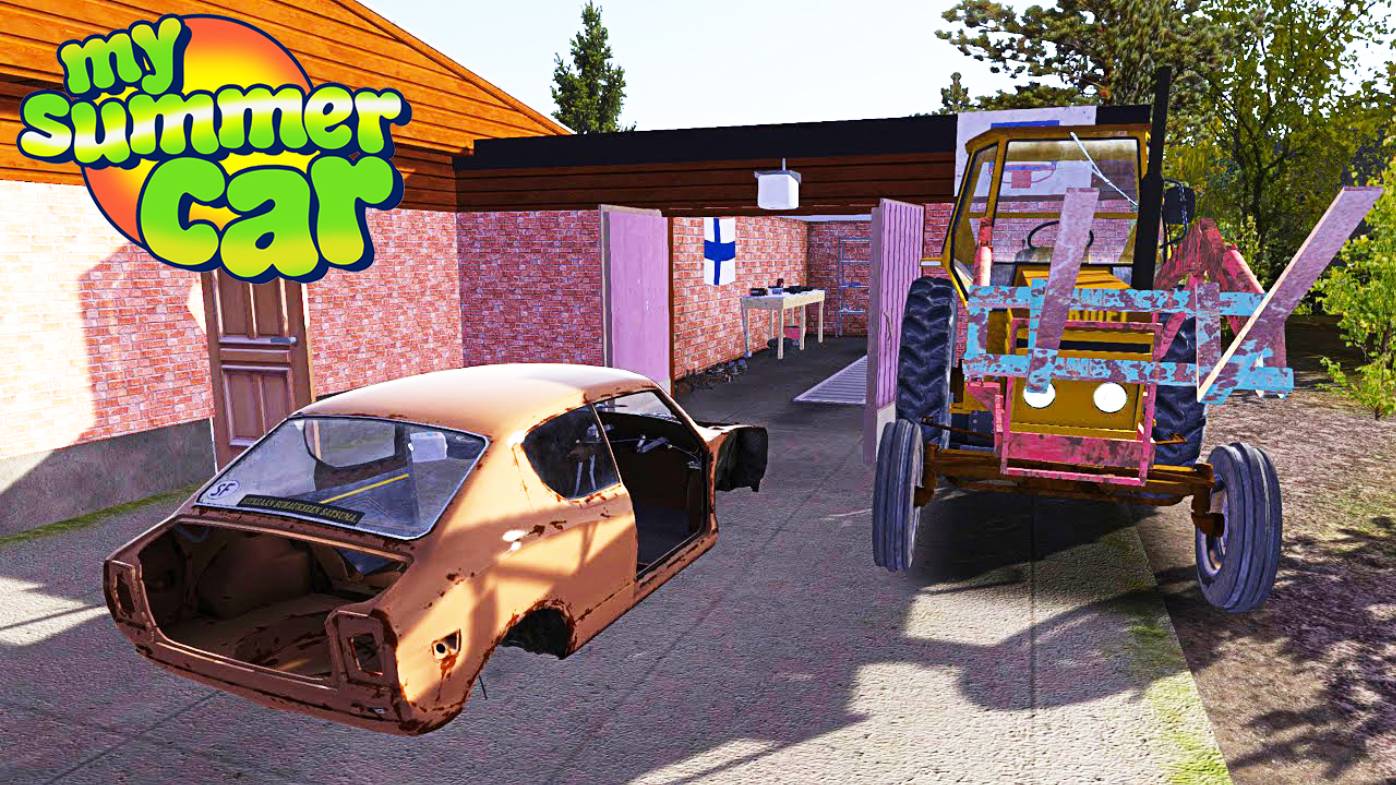 НАЧИНАЕМ С НУЛЯ  - My Summer Car смотреть онлайн