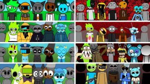 Incredibox Sprunki, но ТОЛЬКО ЭФФЕКТЫ во ВСЕХ Human Edition