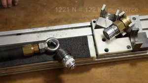 Тестирование разрывных муфт ELAFLEX.