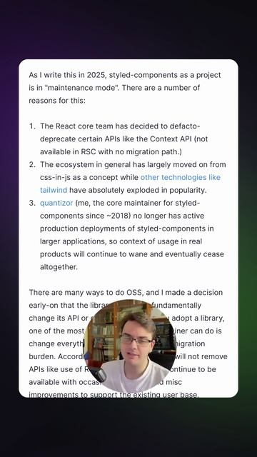 Styled Components — все :( #react #вебразработка #it