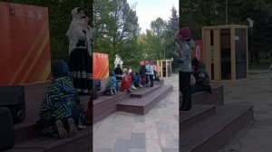 1000461401.mp4. 9 мая 2024. парк 50-летия Великого Октября. Концерт  на открытой площадке