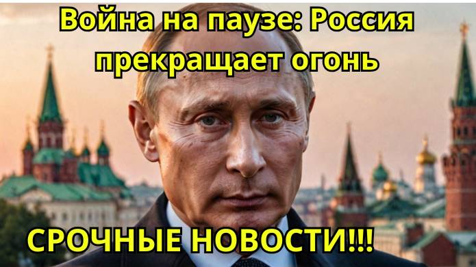 СРОЧНО: Путин объявил перемирие к 9 Мая! Что ответит Украина?