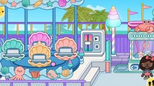 тока бока секретка в парке аттракционов