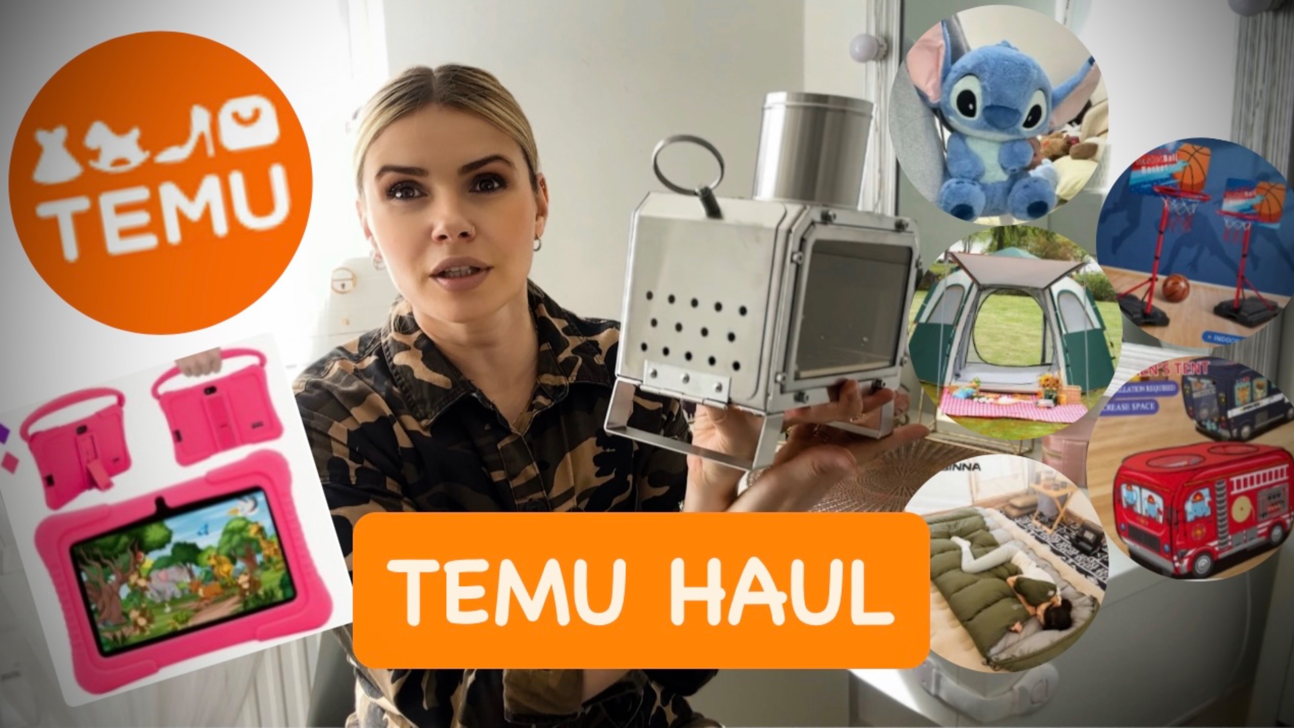 TEMU Haul / товары для кемпинга и отдыха на природе / детские развивающие игры / игры на улице