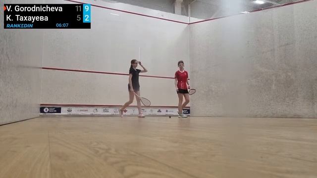 Valentina Gorodnicheva vs Кира Тахауева - Russian Junior Ope