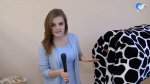 Жесть! Прикол с ведущей. Засунула руку в попу корове и говорит непередаваемые ощещения.