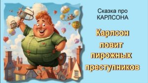 Сказка про Карлсона / Аудиосказки / Карлсон ловит пирожных преступников / Сказки на ночь