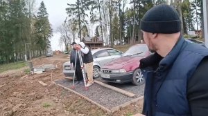 Начало строительства дома с цокольным этажом