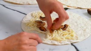 Очень вкусный завтрак из лаваша всего 3 ингредиента