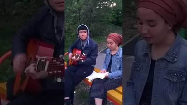 Бақыт таңы гитарада/ Бакыт таны на гитаре. Диана Динара Бағжан смотреть онлайн