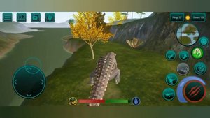 Динозавры Онлайн Симулятор 3D. ИГРАЮ за САРКОЗУХА