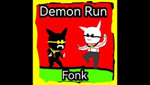 Песня "Demon Run" но стиль Fonk.